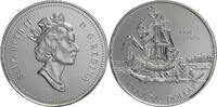 Kanada 1 Dollar Elizabeth II, 225th Anniversary of the Voyage of Juan Perez -