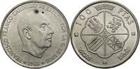 Spanien 100 Pesetas Francisco Franco - Kursmünze (1966-1970) -