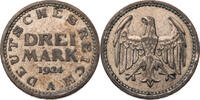 Weimarer Republik 3 Mark Kursmünze -