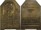 Plakette 1911 Berlin Auf 150 Jahre Godet und Sohn vz