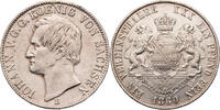 Sachsen Johann (1854-1873) Vereinstaler 1860 B ss, Hkspr.