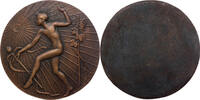 Berlin Medaille Tanzender Dionysos mit Thyrsosstab von Siegmund Schütz -