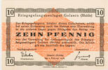 Golzern (Mulde) 10 Pfennig Kriegsgefangenenlager (KGL) -