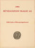 Zürich Literatur A. Tkalec AG - Auktion 1500 JAHRE MÜNZPRÄGEKUNST vom 26. März 1991 -