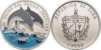 Kuba 1 Peso Dolphin -