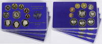 Bundesrepublik Deutschland 4 x 12,68 DM Kursmünzensatz (KMS) -