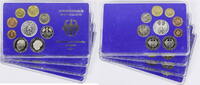 Bundesrepublik Deutschland 4 x 10,68 DM Kursmünzensatz (KMS) -