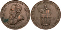 Leipzig Medaille Auf 300 Jahre Reformation - Heinrich der Fromme / Martin Luther v. Johann Riedel -
