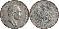 Kaiserreich, Sachsen 3 Mark Friedrich August III. (1904-1918) - Kursmünze (1908-1913) -