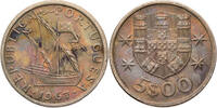 Portugal 5 Escudos Kursmünze (1963-1986) -