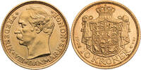 Dänemark 10 Kroner Friedrich VIII. (1906-1912) - Kursmünze (1908-1909) -