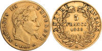 Frankreich, 2. Kaiserreich 5 Francs Napoleon III. (1852-1870) - Kursmünze (1862-1869) -