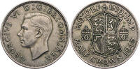 Großbritannien Half Crown George VI. (1936-1952) - Kursmünze (1937-1946) -