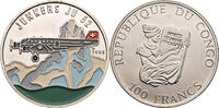 100 Francs CFA 1995 Kongo, Republik Junkers JU 92 vz-st