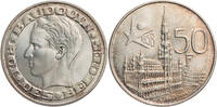 Belgien 50 Francs Baudouin (1951-1993) - Weltausstellung in Brüssel -