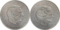 Dänemark 10 Kroner Margarethe II. - Auf ihre Tronbesteigung und den Tod von Frederik IX. -