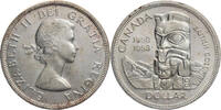 Kanada Dollar 100 Jahre British Columbia 1858-1958 -