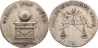 Harz, Clausthal Token Berechnungsmarke - Münzmeister S, Stempelschneider H -