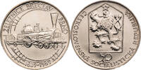 Tschechoslowakei 50 Korun Railroad between Breclav and Brno -