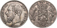 Belgien, Königreich 5 Francs Leopold II. (1865-1909) - Kursmünze (1865-1878) -
