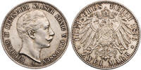 Kaiserreich, Preussen 2 Mark Wilhelm II. (1888-1918) - Kursmünze (1891-1908) -