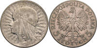 Polen 5 Zlotych Polonia - Kursmünze (1932-1934) -