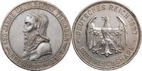 Weimarer Republik 3 Reichsmark 450 Jahre Universität Tübingen -