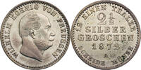 Preussen, Königreich 2½ Silbergroschen Wilhelm I. (1861-1888) - Kursmünze (1861-1873) -