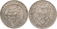 Weimarer Republik 3 Reichsmark 100 Jahre Bremerhaven -