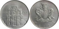 Malta 4 Liri (Maltesisches Pfund) Cottonera Gate -