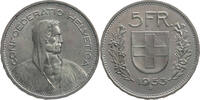 5 Franken 1953 B Schweiz Alphirt - Kursmünze (1931-1969) ss-vz