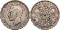 Großbritannien Half Crown George VI. (1936-1952) - Kursmünze (1937-1946) -