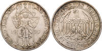 Weimarer Republik 3 Reichsmark 1000 Jahre Burg und Stadt Meißen -