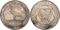 Weimarer Republik 3 Reichsmark Zur Rheinland-Räumung -