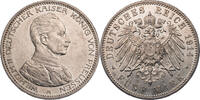 Kaiserreich, Preussen 5 Mark Wilhelm II. (1888-1918) - zum 25. Regierungsjubiläum -