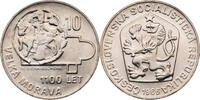 Tschechoslowakei 10 Korun 1100th Anniversary of Great Moravia -