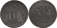 Kaiserreich 10 Pfennig Ersatzmünze des Ersten Weltkriegs (1917-1922) -