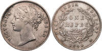 Indien, Britisch 1 Rupee Victoria (1837-1901) - Kursmünze (1840-1849) East India Company -