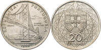 Portugal 20 Escudos 1966 Salazar Brücke Lissabon - Ponte Lazar Lisboa VF-EF