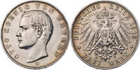 Kaiserreich, Bayern 3 Mark 1913 D Otto (1886-1913) - Kursmünze (1908-1913) VF-EF