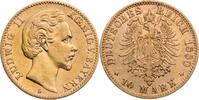Kaiserreich, Bayern 10 Mark Ludwig II. (1864-1886) - Kursmünze (1874-1881) -