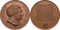 Sachsen, Dresden Medaille Auf Moritz Steinla, selten -