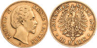 Kaiserreich, Bayern 10 Mark Ludwig II. (1864-1886) - Kursmünze (1874-1881) -