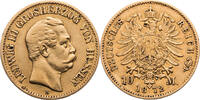 Kaiserreich, Hessen 10 Mark Ludwig III. (1848-1877) -