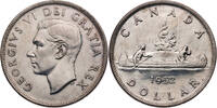 Kanada 1 Dollar 1952 George VI. (1936-1952) - Voyageur Kursmünze (1948-1952) VF-EF