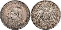 Kaiserreich, Preussen 2 Mark 1901 A Wilhelm II. (1888-1918) - Zum 200jährigen Bestehen des Königreichs VF-EF
