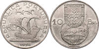 Portugal 10 Escudos 1954 Kursmünze (1954-1955) - Karavelle EF