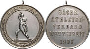 Sachsen Medaille Sächs. Athleten-Verband Wettstreit -