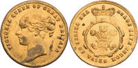 Großbritannien Rechenpfennig Victoria (1837-1901) 1/2 Sovereign (Prince of Wales Model) -