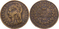 Frankreich, 3. Republik Medaille Belagerung von Paris -